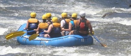 CANOEING FRENCH BROAD RIVER